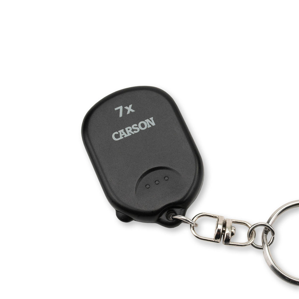 Carson Clip & View GN-70 7x Pop-Up Keychain Magnifier