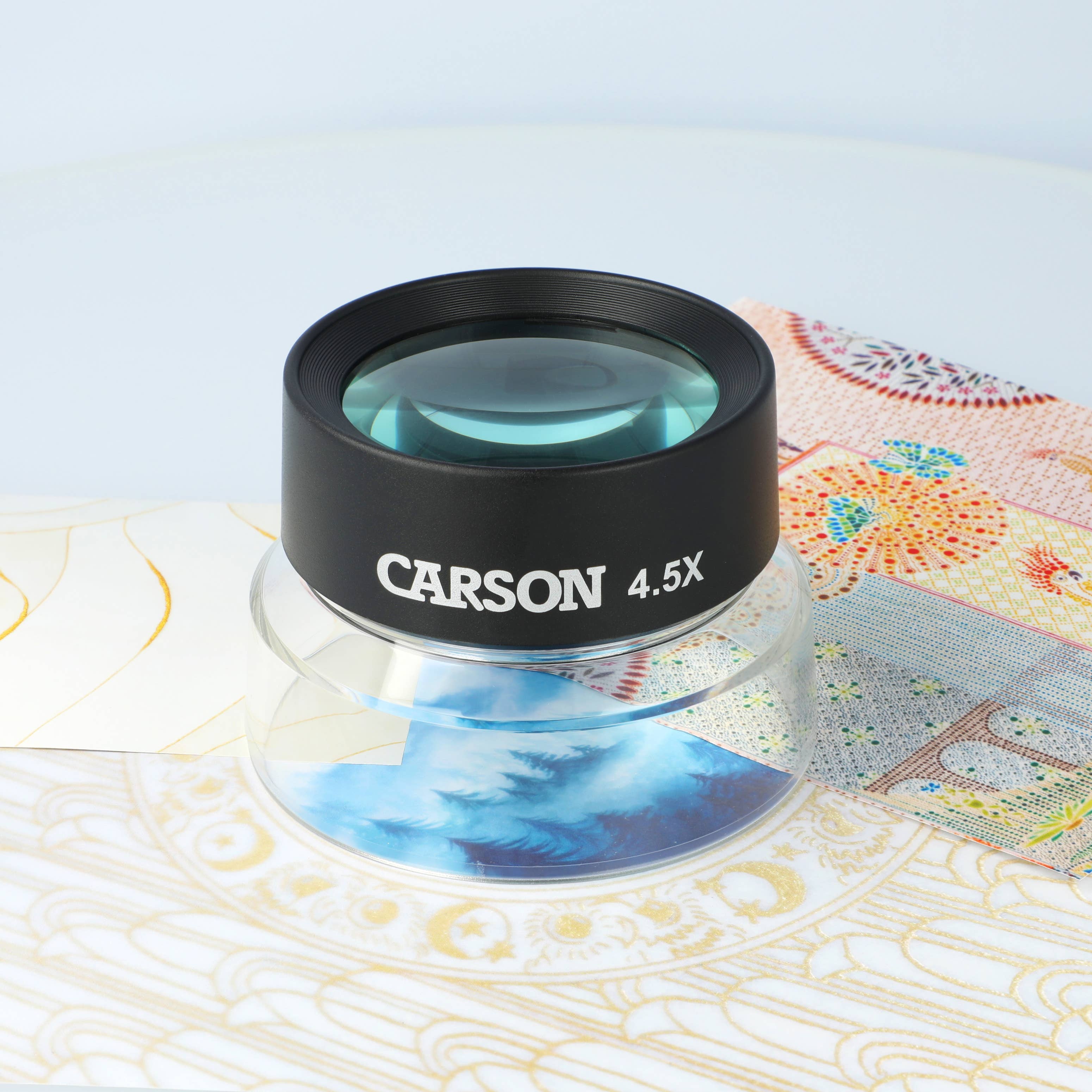 Carson LumiLoupe LL-55 4.5x Pre-Focused Stand Magnifier